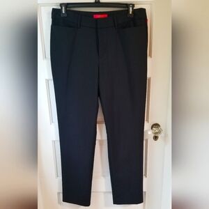 Catherine Malandrino NWT Black Taper Leg Business Dress Trousers Size 14